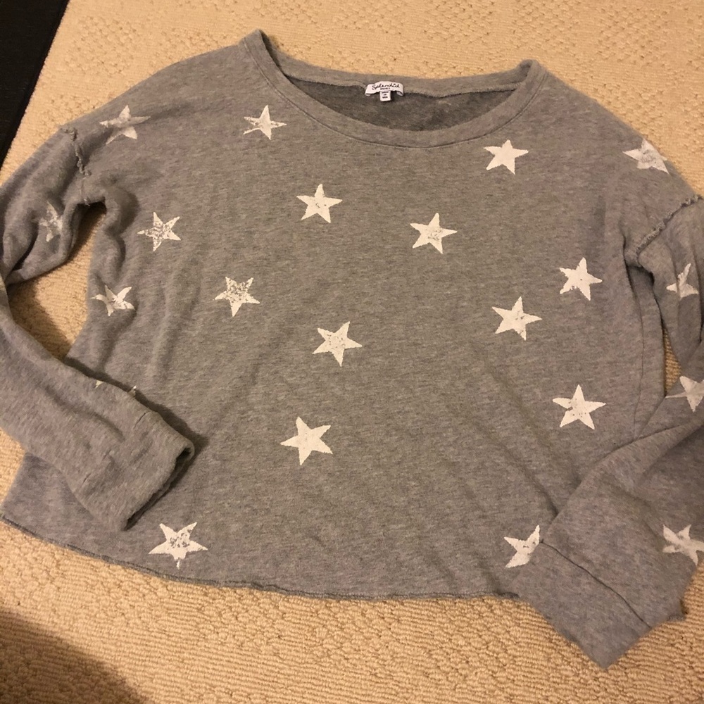 Splendid cropped sweatshirt